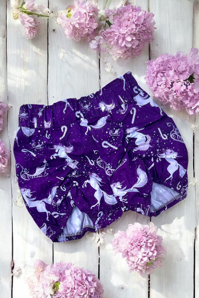 Unicorn Sleigh 
Pucker Shorts
OOAK ~ Sz 2