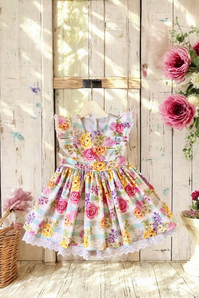 Charlotte Emma Dress | ‘Rosalie’s Garden’ | OOAK ~ Sz 6