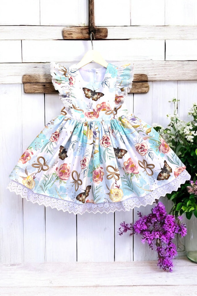 Charlotte Emma Dress | ‘Butterfly Daydream’ | OOAK ~ Sz 6