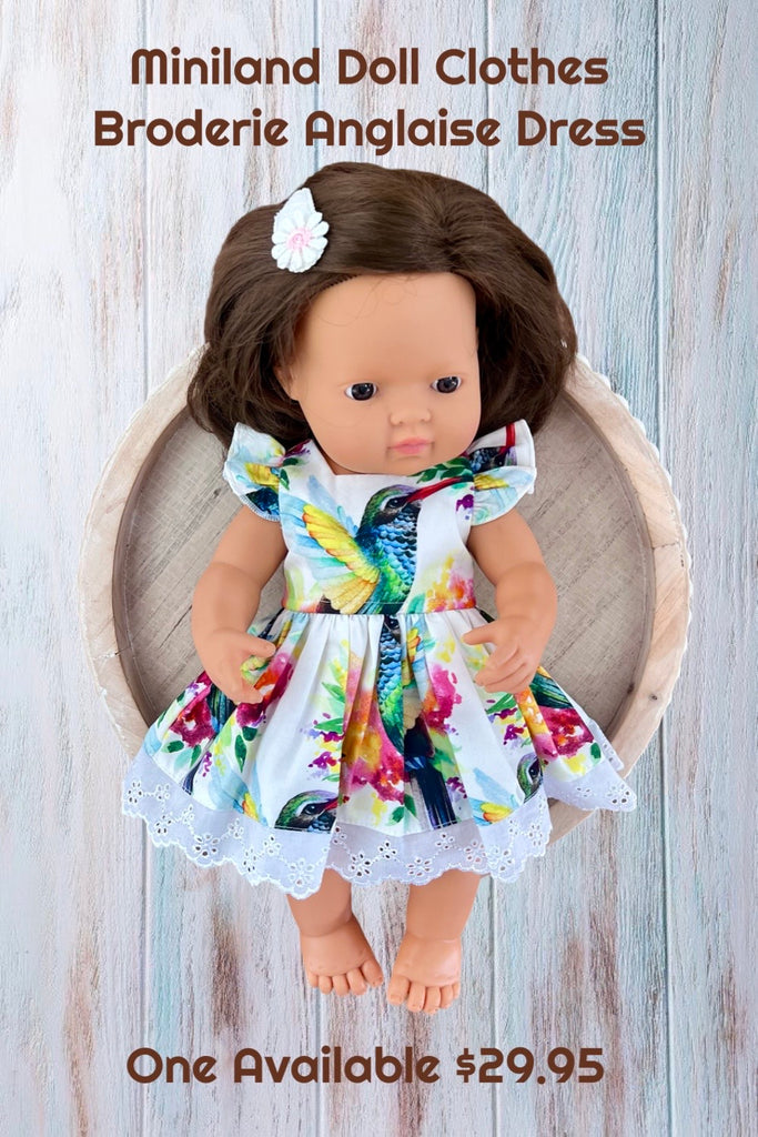 For Donna ~ Miniland Doll Dress