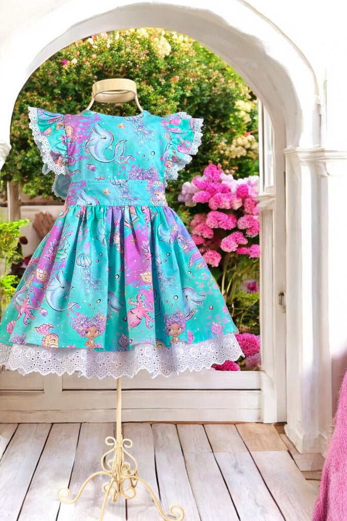Charlotte Emma Dress
‘Mermaids’
Under the Sea Collection