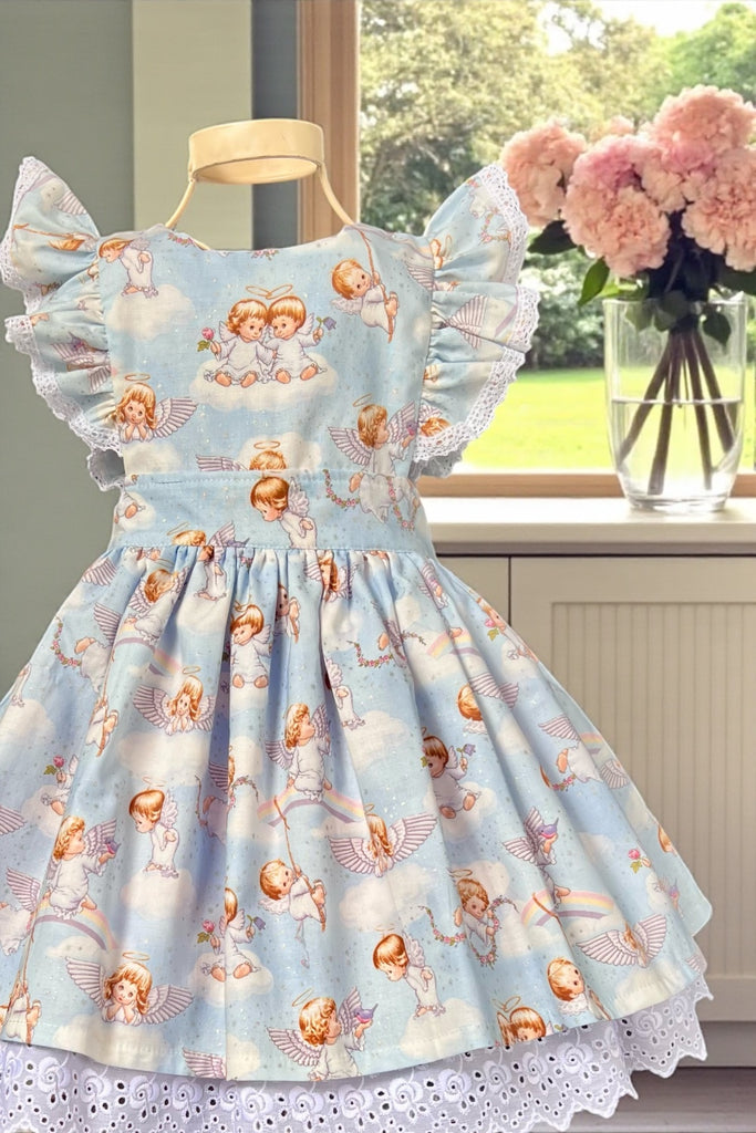 Charlotte Emma Dress 
‘Little Angels’
By Ami Morehead
For Elizabeth Studio 
OOAK ~ Sz 4