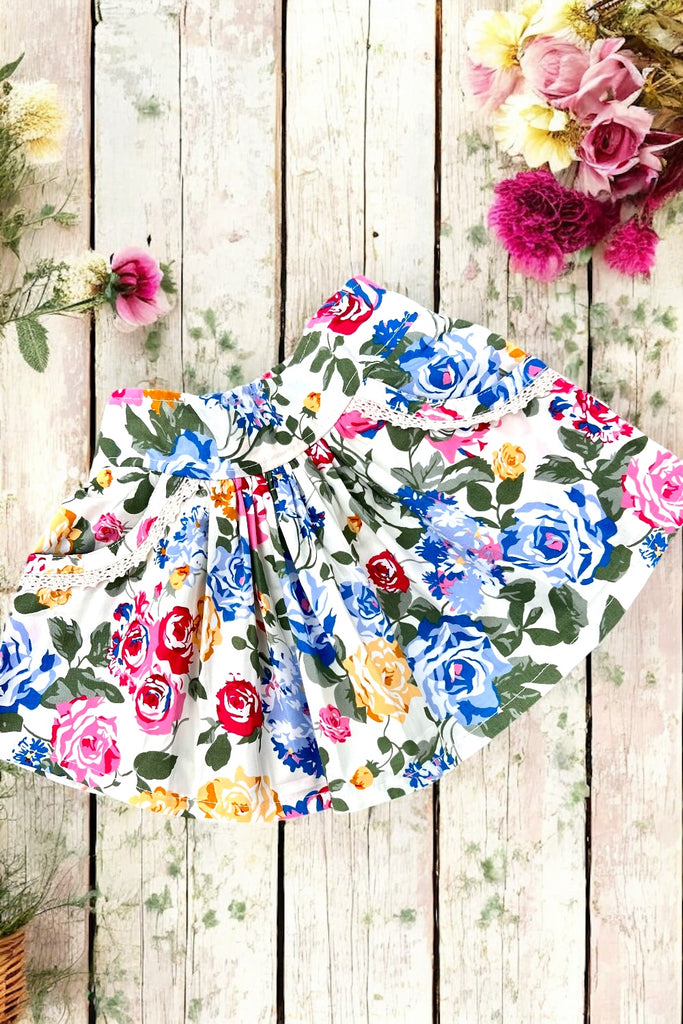 Pocket Skirt
Holland Roses 
OOAK ~ Sz 0