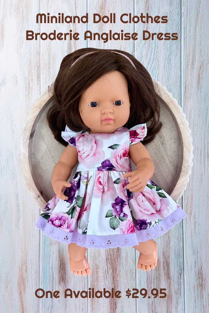 For Donna ~ Miniland Doll Dress