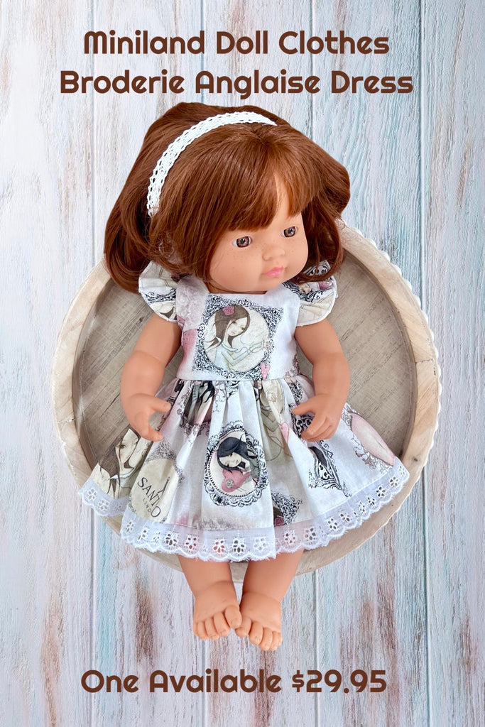 For Bess ~ Miniland Doll Dress