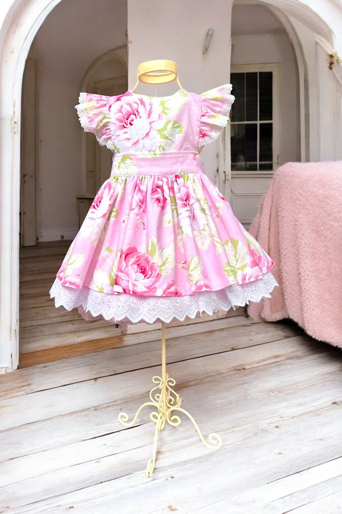 Charlotte Emma Dress |
Sunshine Roses by Tanya Whelan | OOP & Rare | OOAK ~ Sz 2