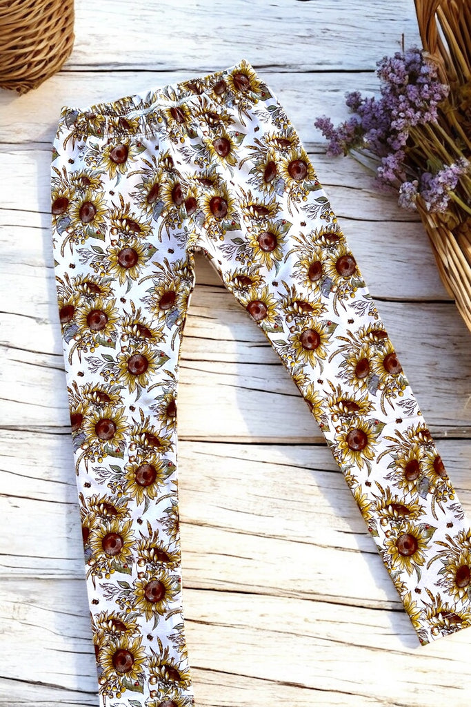 Leggings
‘Sunflowers, Ladybirds & Bees’ | Sz 6