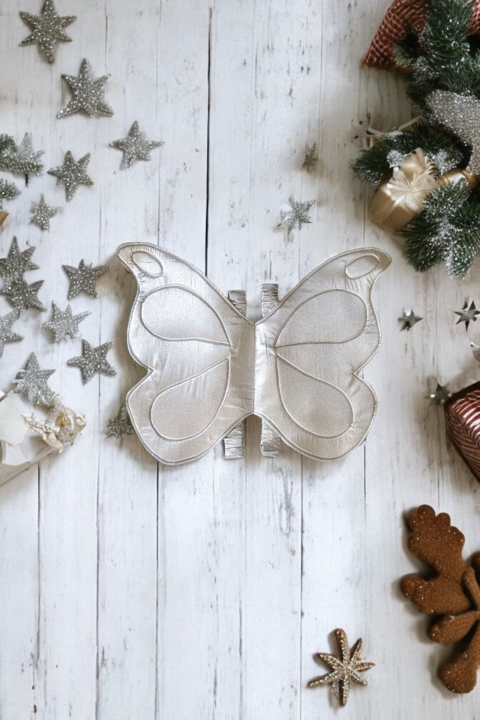 Dolly/ Newborn Fairy Wings - Silver