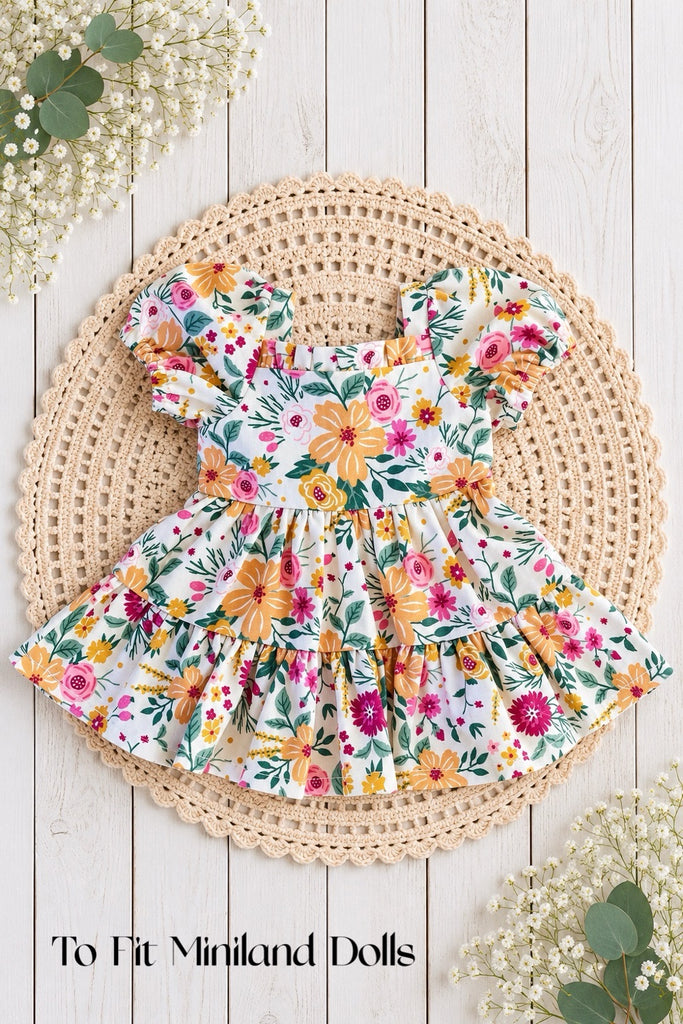 For Anne-Marie | Dolly Dress | To Fit Miniland Dolls
