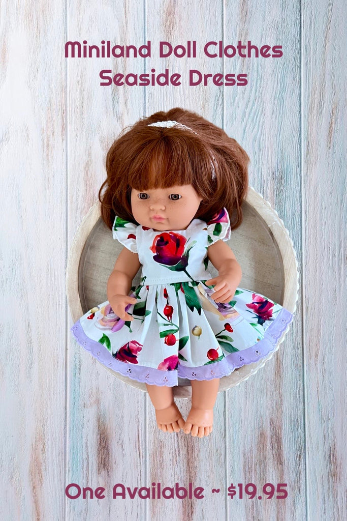For Anne-Marie ~ Miniland Doll Dress