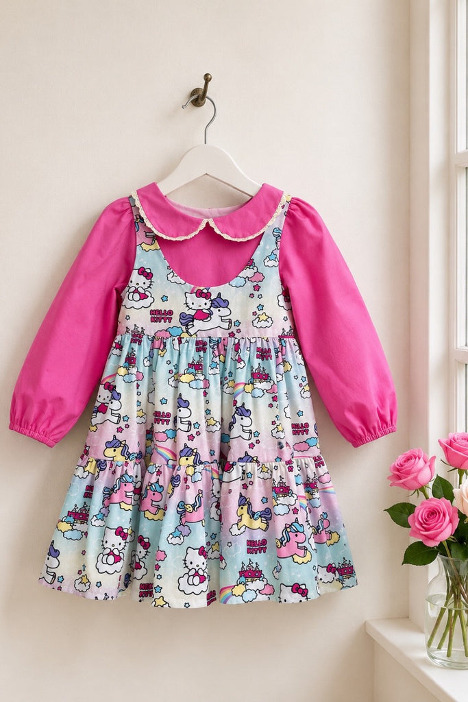 Bayview Dress | ‘Hello Kitty’ ~ Sz 3