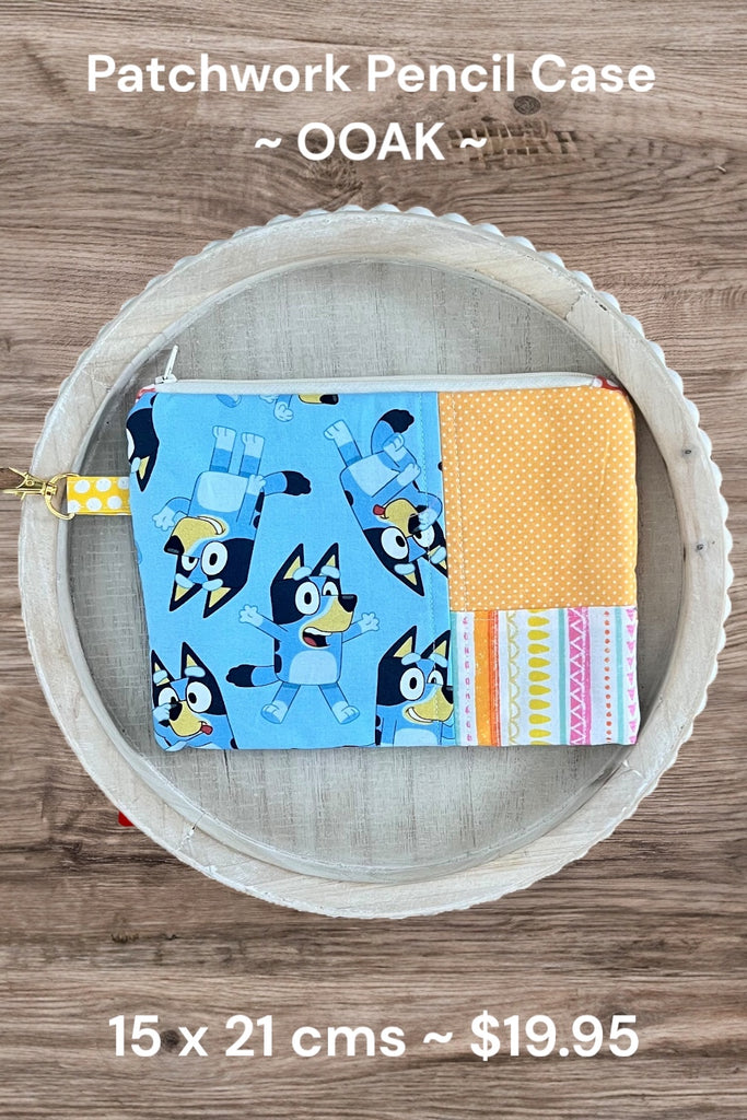 For Bess | Patchwork Pencil Case