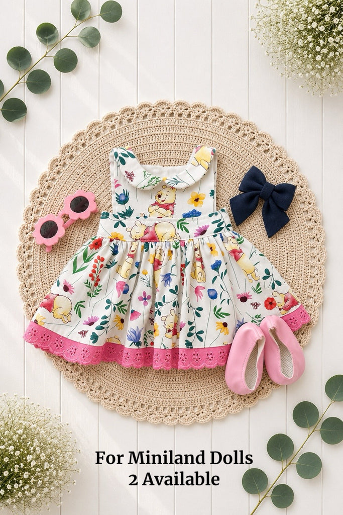 For Anne-Marie | Dolly Dress + Free Bow Clip, Sunnies & Shoes | For Miniland Dolls