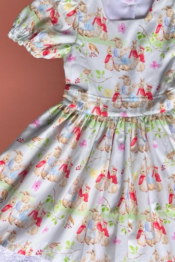 Puff Sleeve Anglaise | A Mother’s Hug | OOAK ~ Sz 6