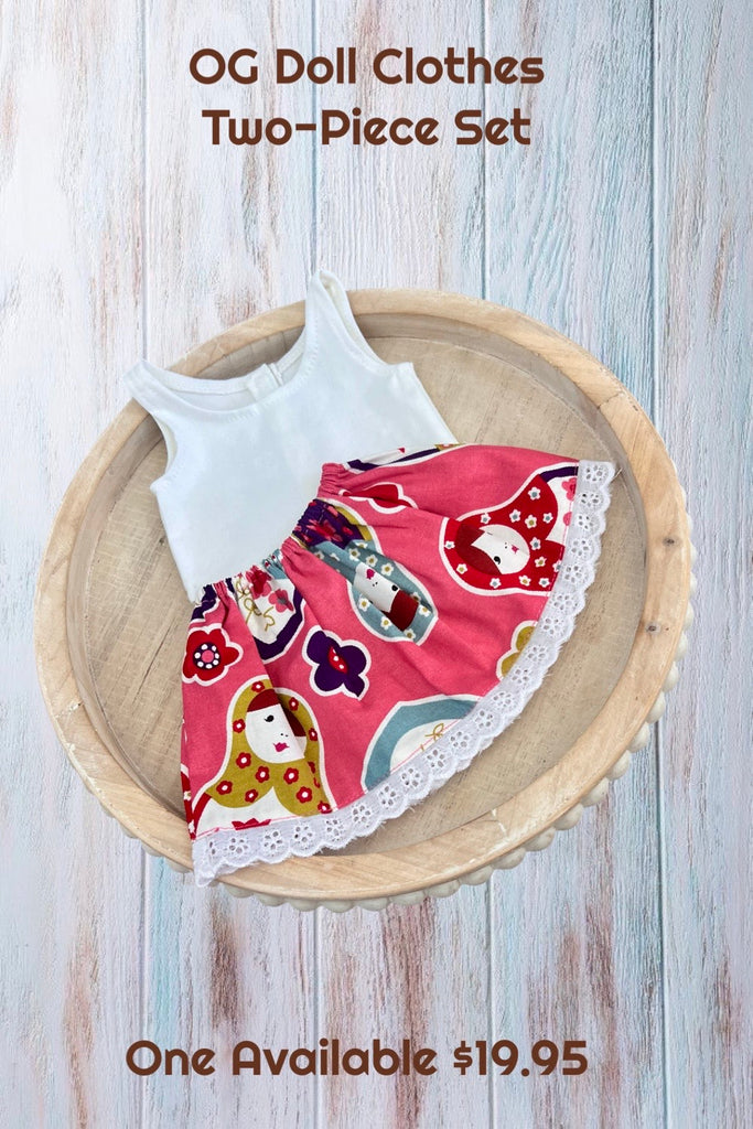 For Bess | Two-Piece OG Dolly Clothing Set