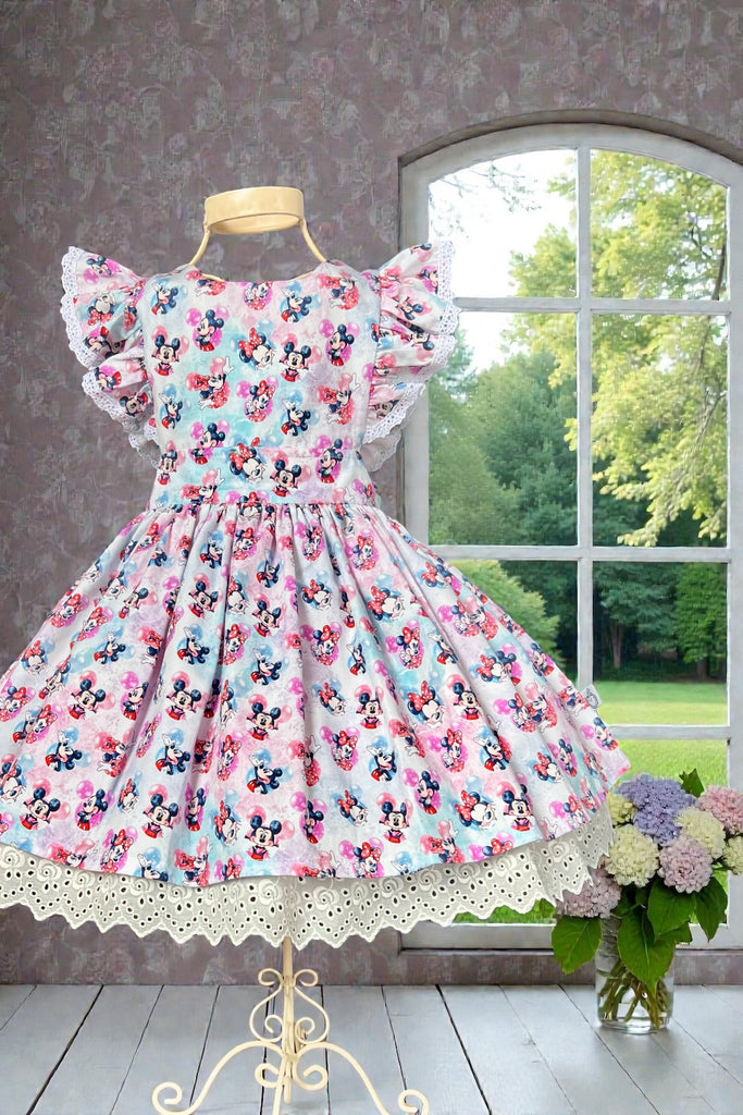 Charlotte Emma Dress‘Minnie’s Bubble Magic’ | Sz 4
