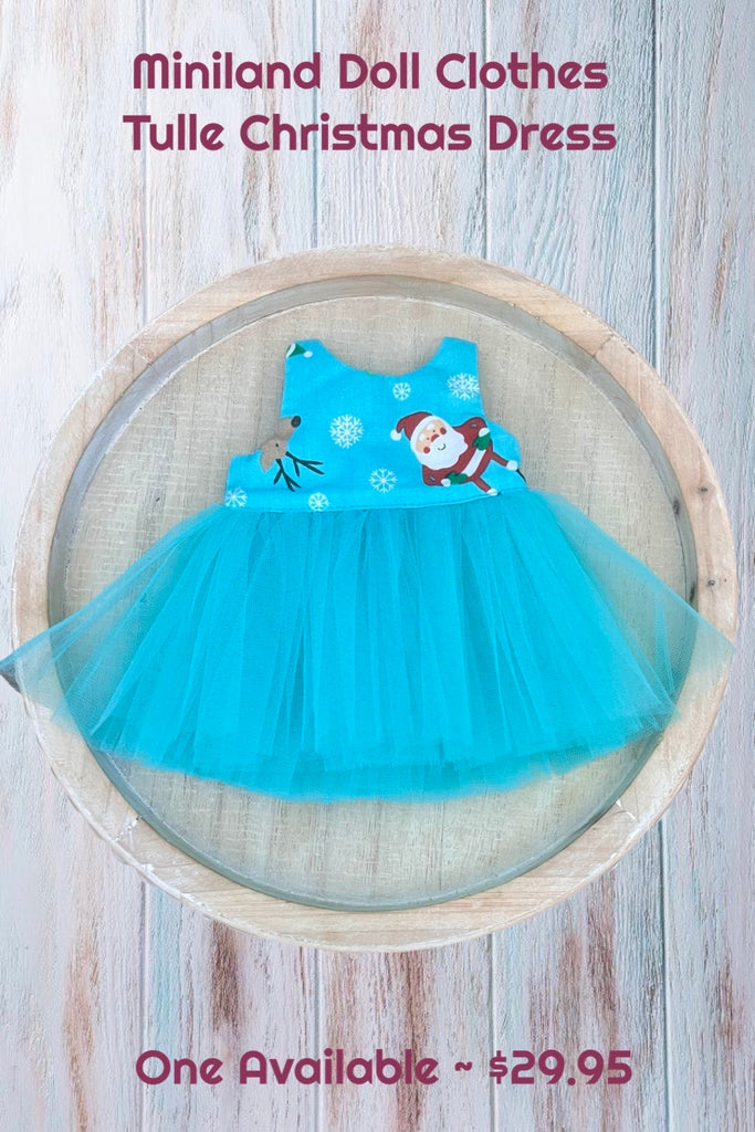 For Bess ~ Miniland Doll Tulle Dress