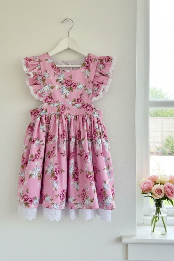 Charlotte Emma Dress | ‘Isla Rose in Pink’ ~ Sz 6