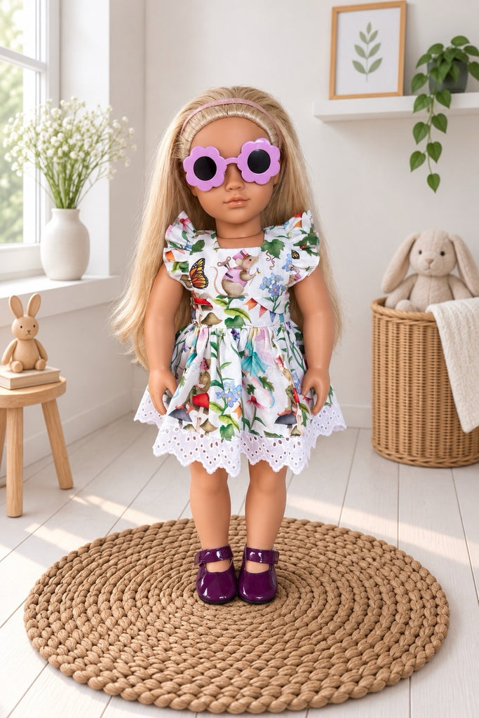 Magic Faraway Tree (White) Dolly Dress |  For Our Gen Dolls