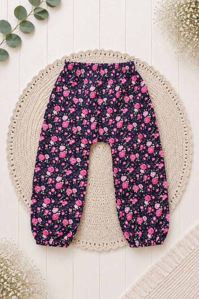Harem Pants | Fleur de Joie in Navy