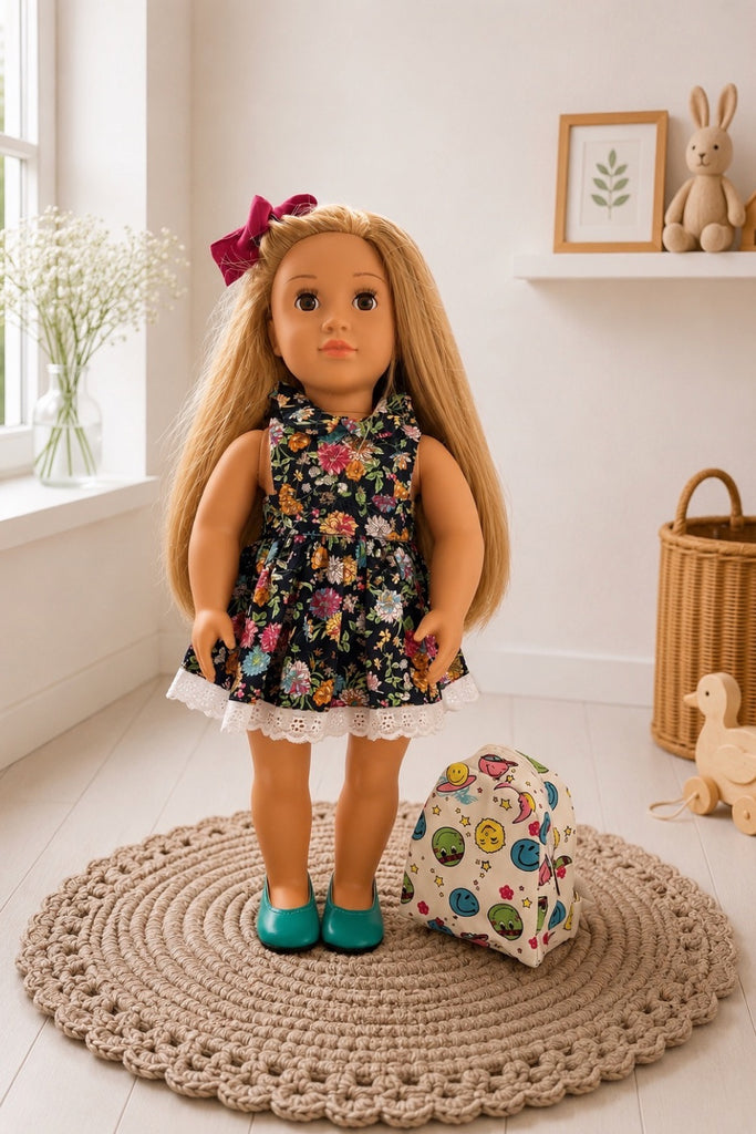 For Bess |Dolly Dress + Free Accessories Including a Backpack  For Our Gen Dolls