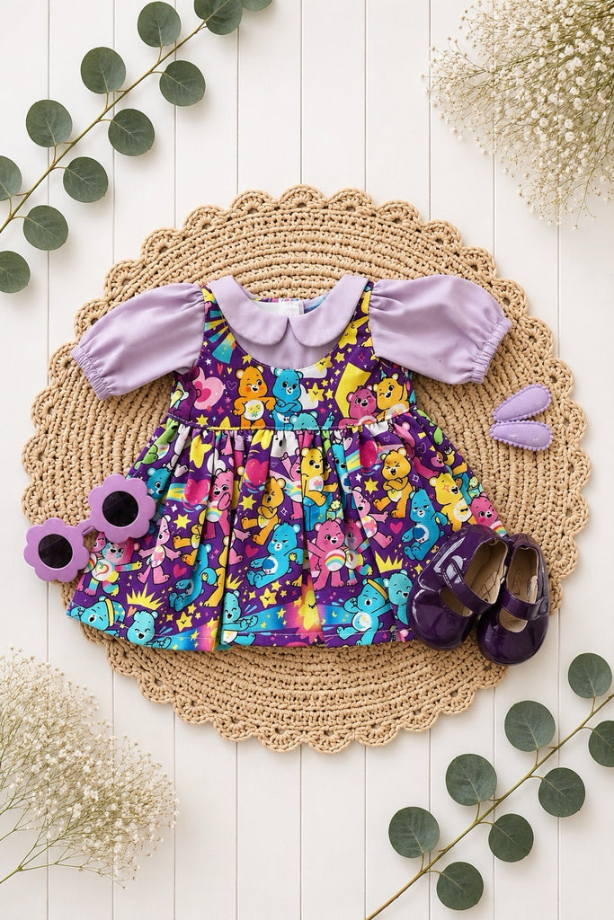 For Donna | Dolly Bayview Dress + Free Sunnies, Hair Clips & Shoes | For Miniland Dolls