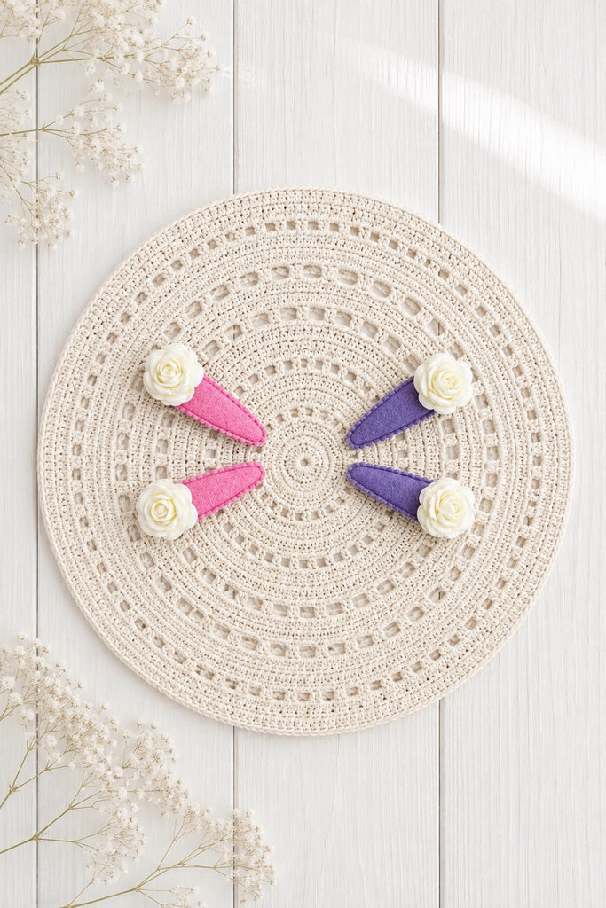 For Gabi | Set of Four Hair Clips