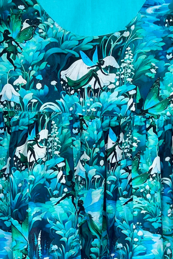 Bayview Dress
‘Enchanted Twilight Fairies' by Deadly Nightshade Designs
OOAK ~ Sz 10