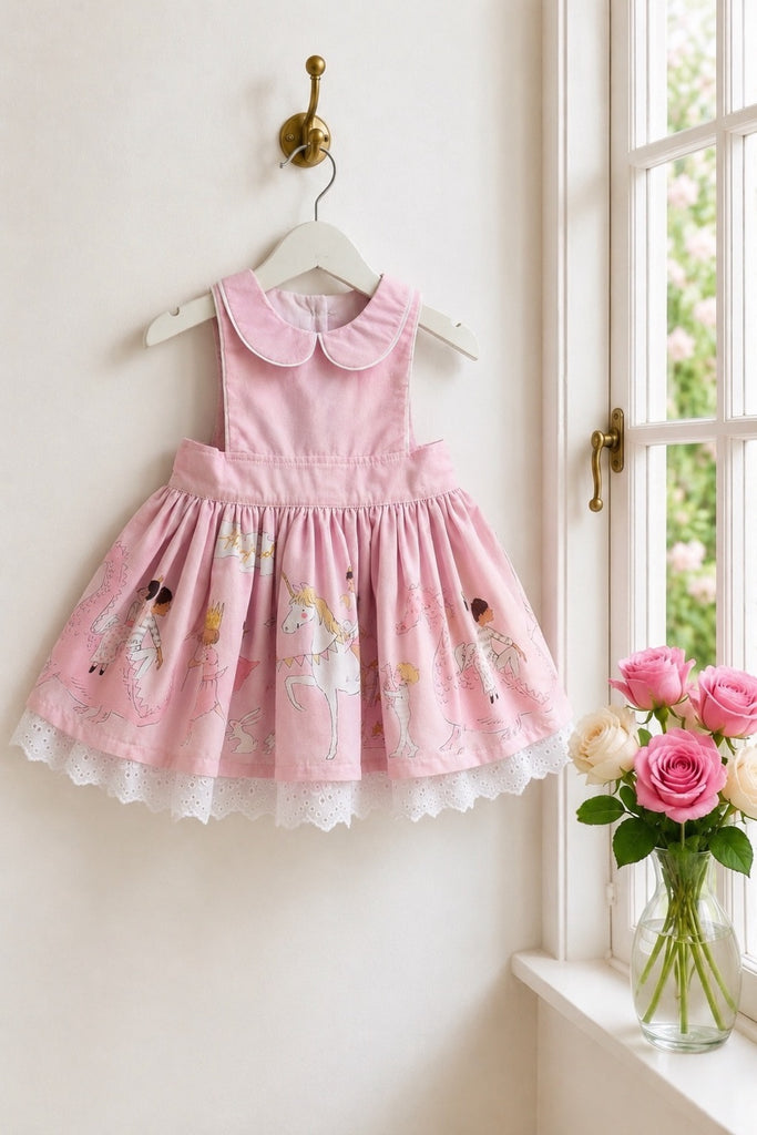 For Stef ~ Sz 1 | Monaco Dress
‘Magic’
From the Magical Parade Collection by Sarah Jane for Michael Miller
OOP, Collectible