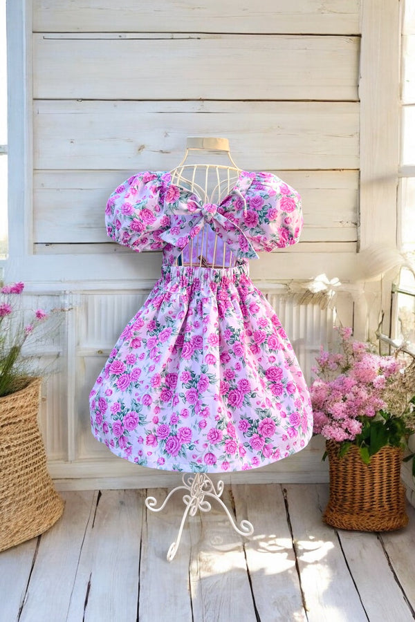 Bow Back Dress ~ Sz 12 | Rose Lane