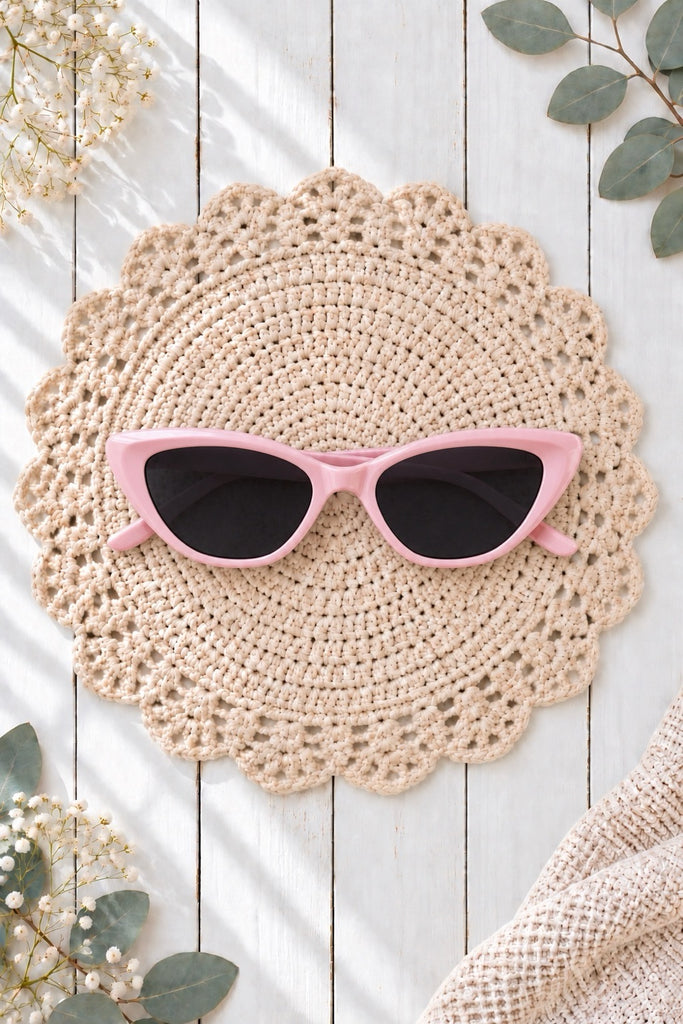 For Dee | Retro Sunnies ~ Pink | UV 400 Protection  | To fit children 3 to 9 years