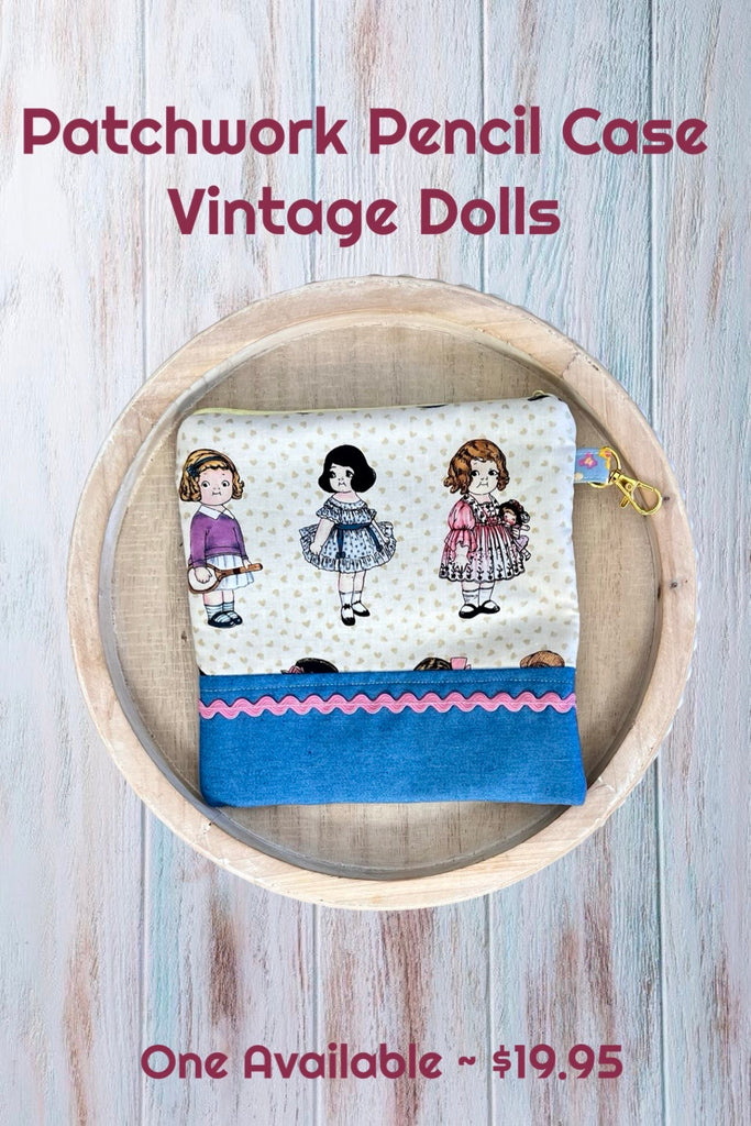 For Vanessa Jensen | Patchwork Pencil Case