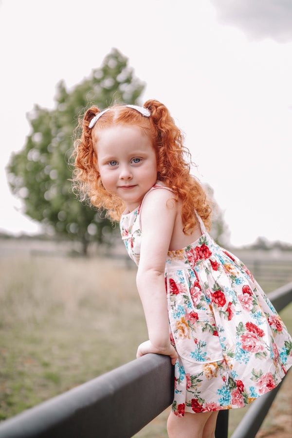 Pocket Pinafore Dress | Aster