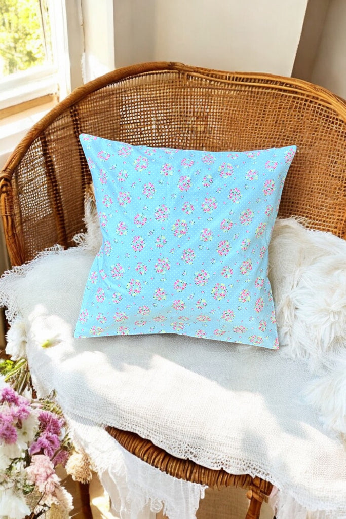 For Bess | Cushion Cover | Sky Bouquet