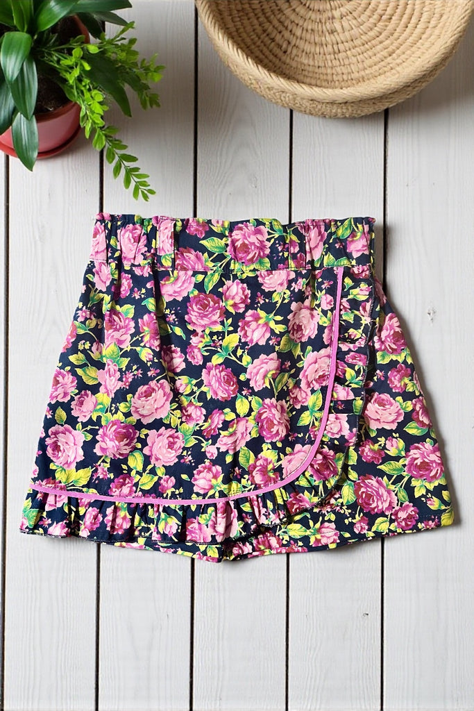 Skort | ‘Rosa Bloom’ | Sz 3, 4, 5, 6
