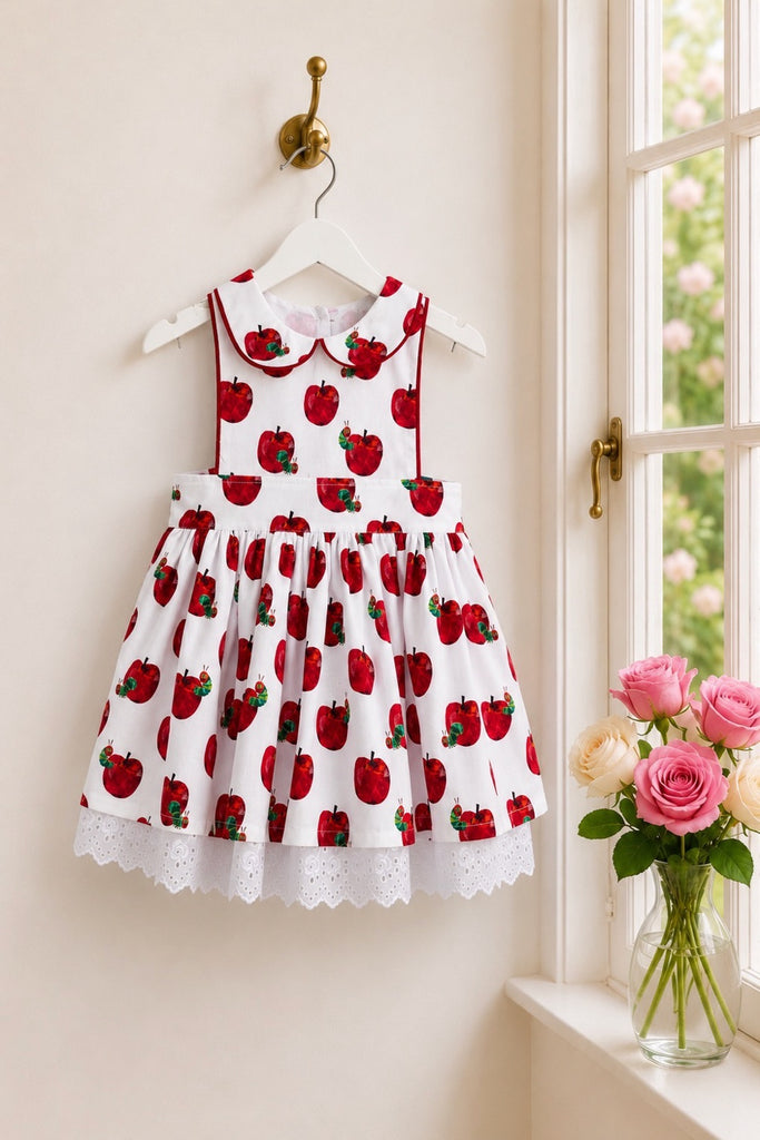 Monaco Dress
‘Apples'
The Very Hungry Caterpillar ~ Sz 3,4,5,6