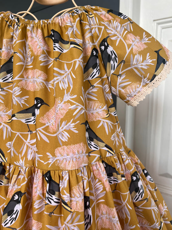 Vintage Seaside Dress | New Holland Honey Eater by Jocelyn Proust