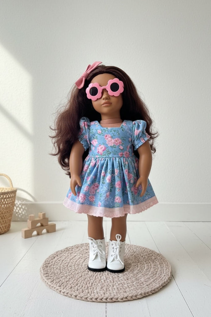 For Bess | Dolly Dress + Free Boots, Sunnies & Hair Clip | For Our Generation Dolls