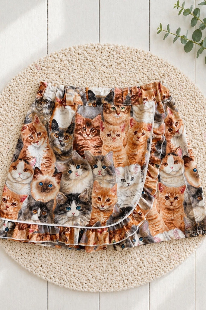 Skort | ‘Cats’ ~ Sz 6 & 8