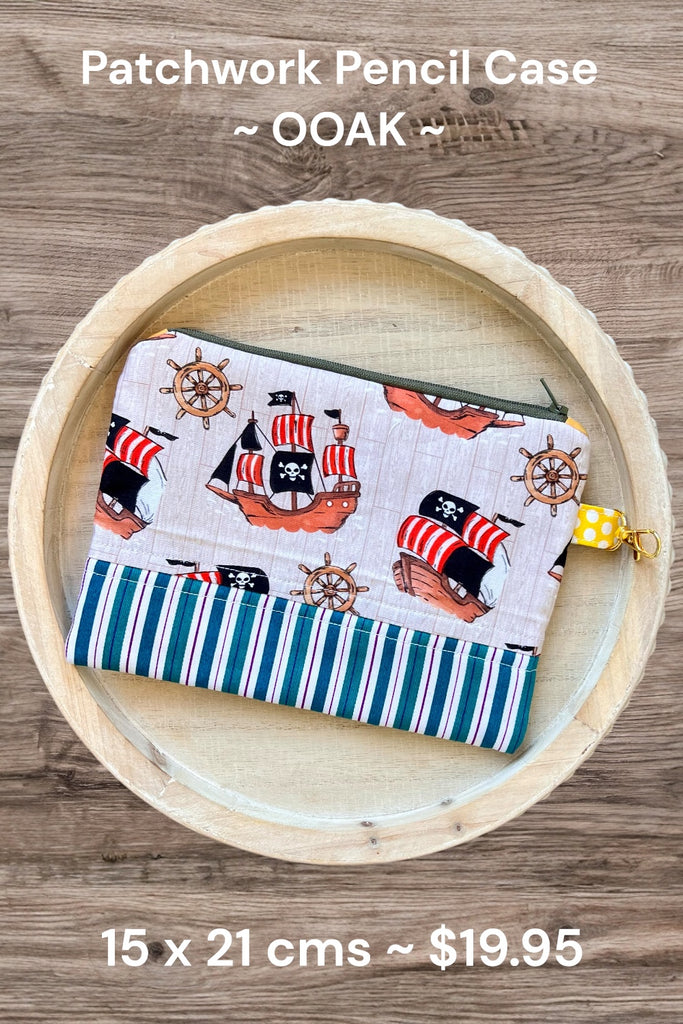 For Vanessa Jensen | Patchwork Pencil Case