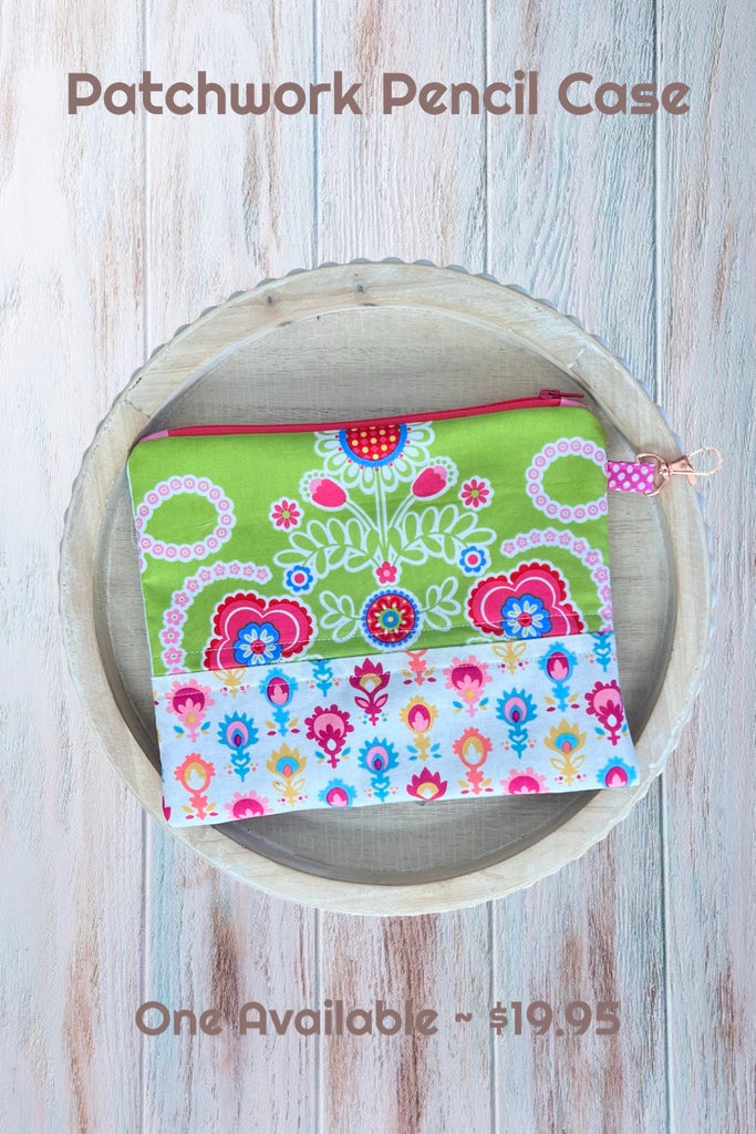 For Bess | Patchwork Pencil Case