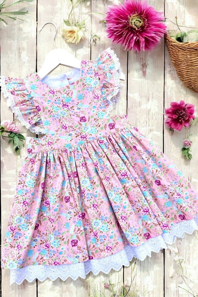 For Alisha ~ Sz 4 | Charlotte Emma Dress | Aster in Pink