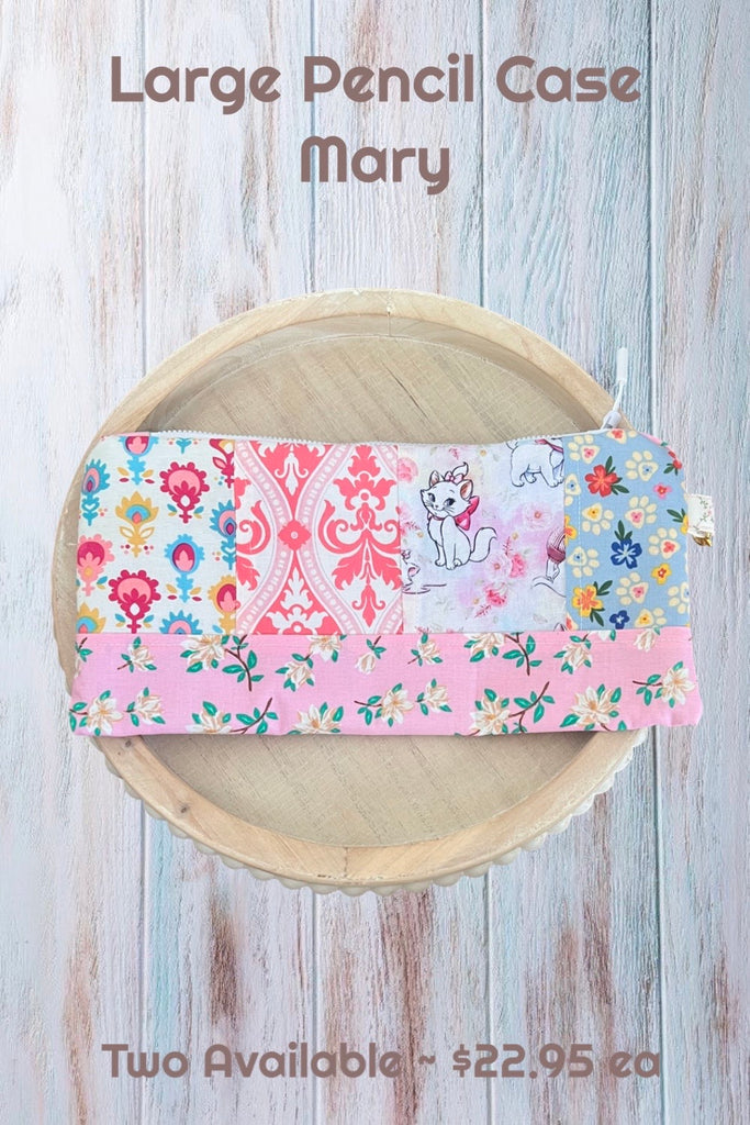 For Vanessa Jensen | Large Patchwork Pencil Case