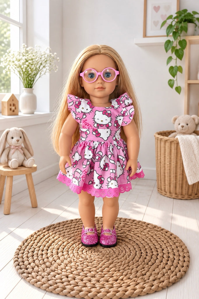 For Kate | Hello Kitty Dolly Dress
+ Free Accessories 
For Our Gen Dolls