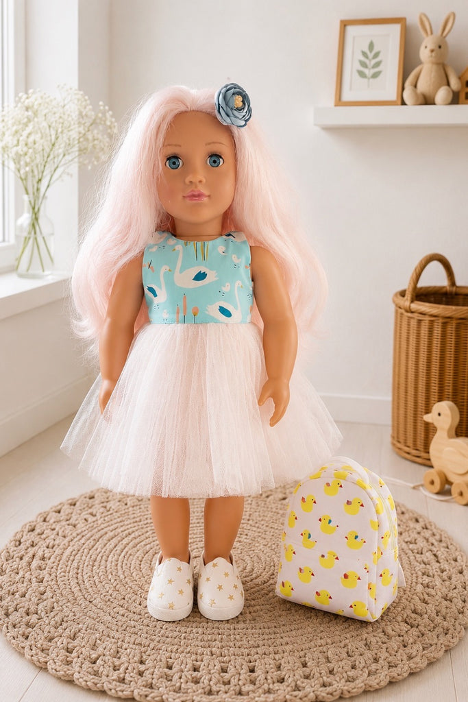 For Bess | Dolly Princess Tulle Dress + Free Accessories Including Backpack
For Our Gen Dolls