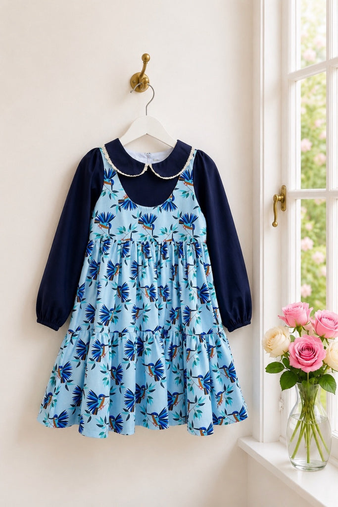 Bayview Dress
‘Azure Kingfisher Blue’
By Jocelyn Proust ~ Sz 6,8