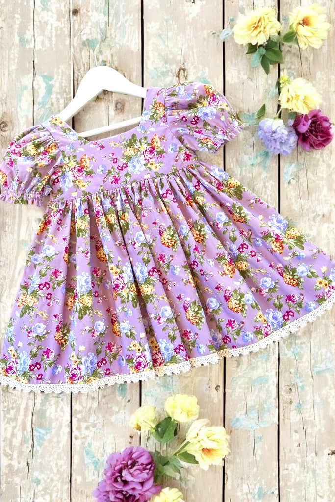 Babydoll Dress | Garden of Eve in Purple