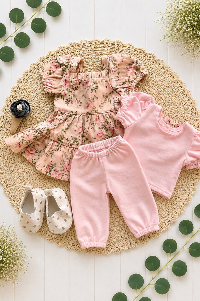 For Donna | Leggings, Tee & Dress + Free Accessories  | For Miniland Dolls