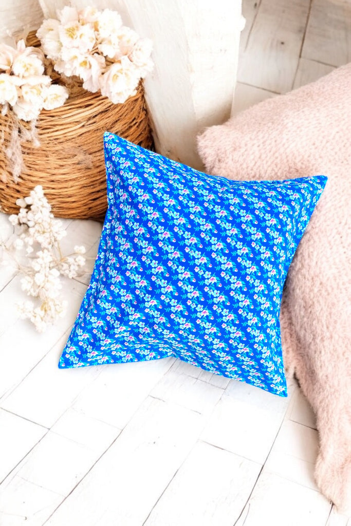 Cushion Cover | Gazebo in Blue by Tanya Whelan