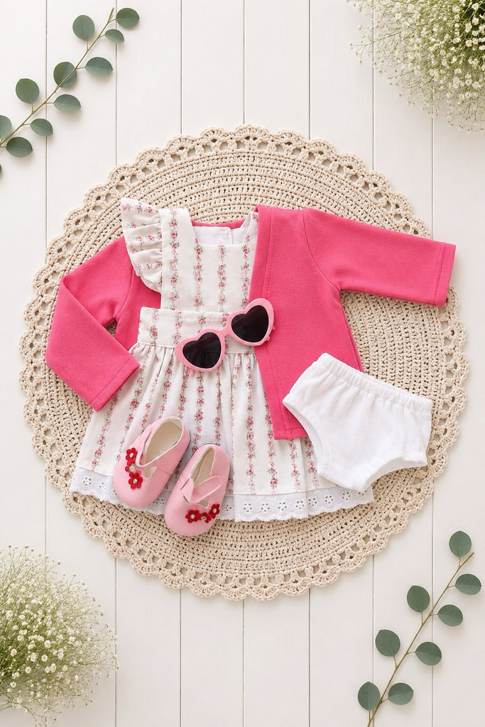 For Kate | Dolly Dress, Cardi & Undies + Free Sunnies & Shoes | For Our Gen Dolls